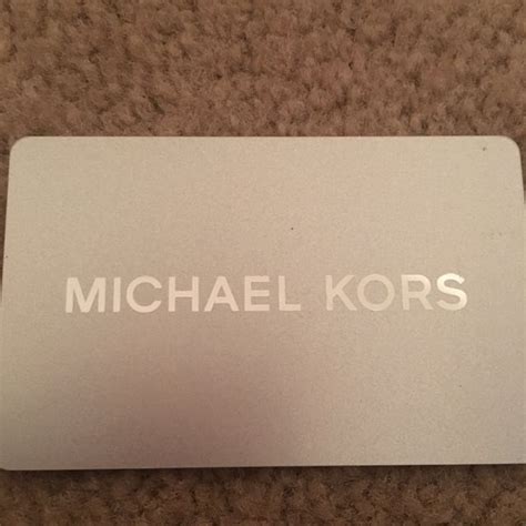 michael kors gift certificate.